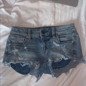 Jean shorts